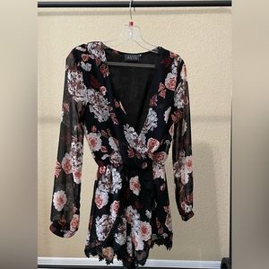 Floral Romper